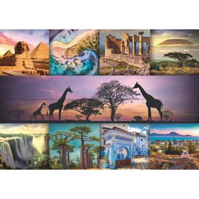 Bilde av Stemningsbilder fra Afrika, 1000 brikker
