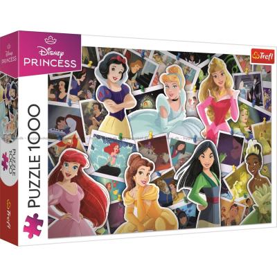Disneyprinsesser: Magiske minner på veggen, 1000 brikker