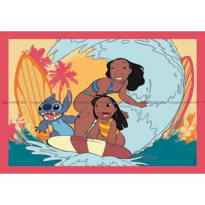 Bilde av Disney: Stitch, 4-i-1, 12 brikker