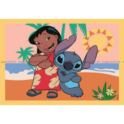 Bilde av Disney: Stitch, 4-i-1, 12 brikker