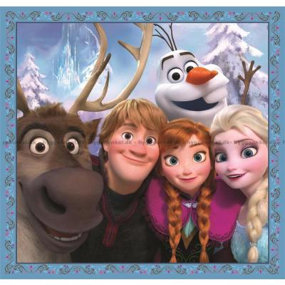 Bilde av Disney: Frost, 3x48 brikker