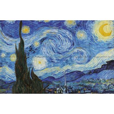 Bilde av Van Gogh: Stjernenatten - Miniature, 1000 brikker