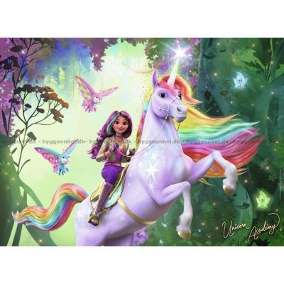 Bilde av Unicorn Academy, 100 brikker