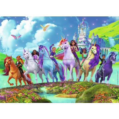 Bilde av Unicorn Academy, 200 brikker