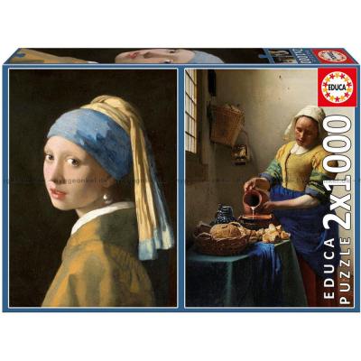 Vermeer, 2x1000 brikker