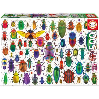 L. Stewart: Billenes fargeeksplosjon, 500 brikker