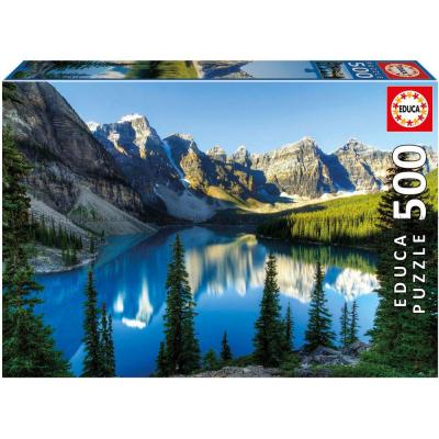 Alberta: Fjellenes speilbilde, 500 brikker