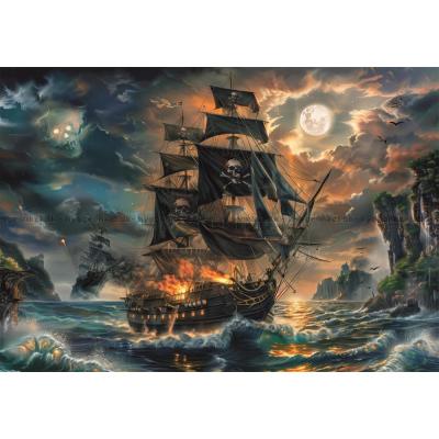Bilde av Piratskipet, 300 brikker