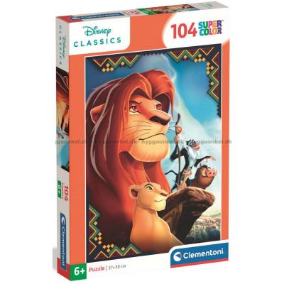 Disney: Løvenes konge, 104 brikker