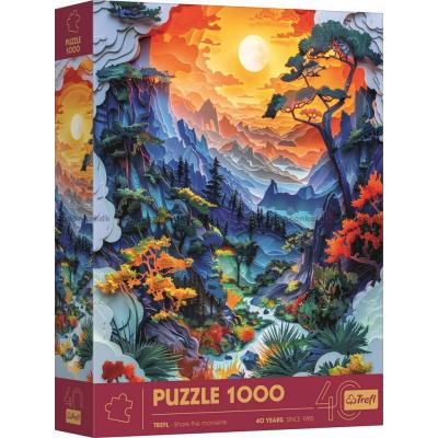 Papir: Fjellandskapet, 1000 brikker