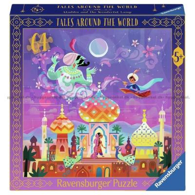 Eventyr fra hele verden: Aladdin og den magiske lampen, 64 brikker