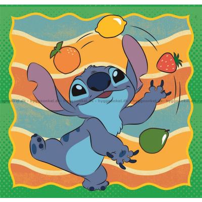 Bilde av Disney: Stitch - Gode venner, 3x48 brikker