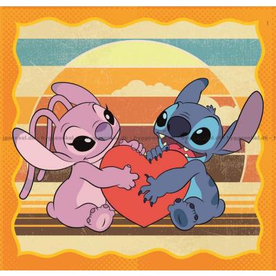 Bilde av Disney: Stitch - Gode venner, 3x48 brikker