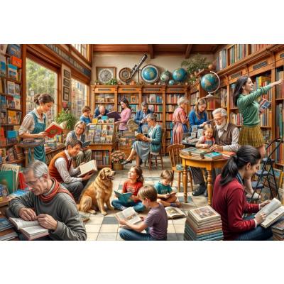 Trujillo: Leseglede i solens skjær, 1000 brikker