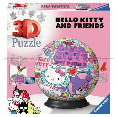 3D: Hello Kitty, 72 brikker