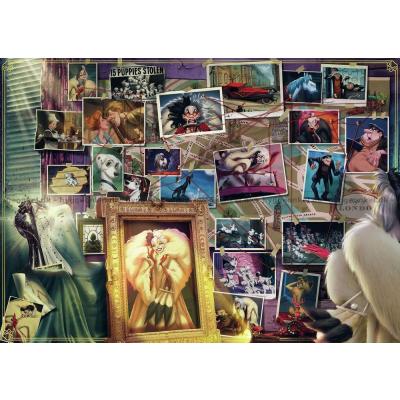 Bilde av Disney skurker: Cruella De Vil, 1000 brikker