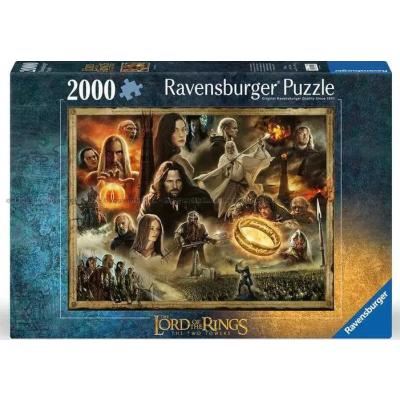 Ringenes Herre: To tårn, 2000 brikker