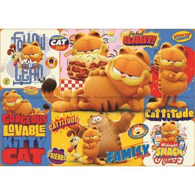 Bilde av Garfield med sjarm og lasagne, 1000 brikker