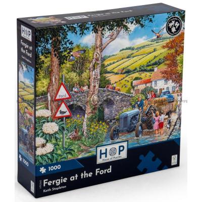 Stapleton: Traktortur gjennom bekken, 1000 brikker