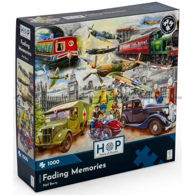 Hyldest til britiske transportmidler, 1000 brikker