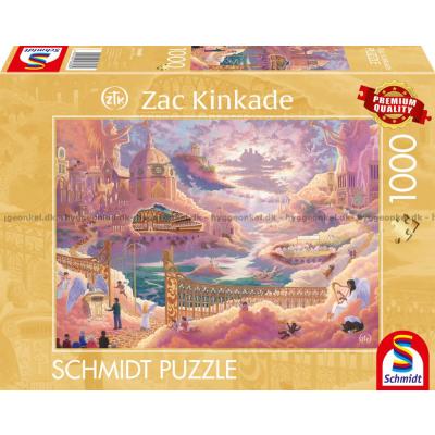 Zac Kinkade: Skyenes by, 1000 brikker