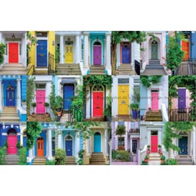 Bilde av Dører fra Notting Hill, 1000 brikker