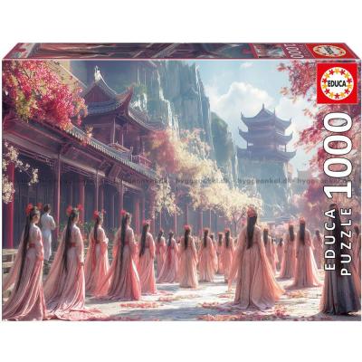 Farella: Geishaer under kirsebærtrærne, 1000 brikker