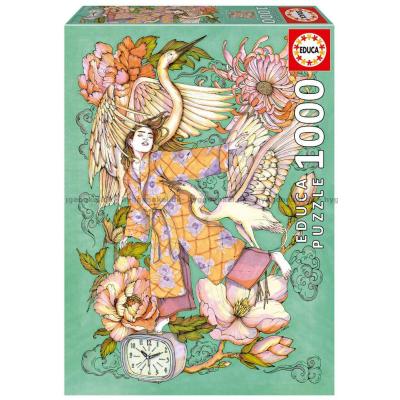 Danser med traner, 1000 brikker