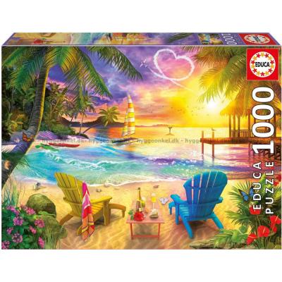 Taylor: Palmelyd og paradisstemning, 1000 brikker