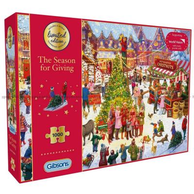 Rodgers: Julestemning på torget, 1000 brikker