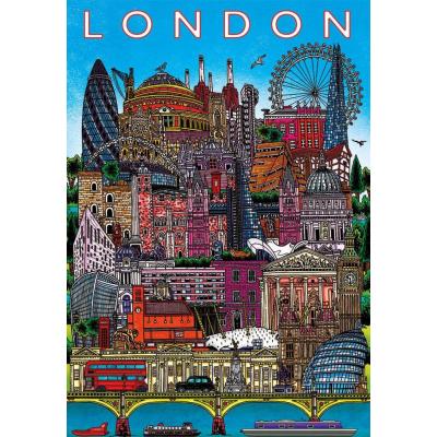Bilde av Byens puls: London, 500 brikker