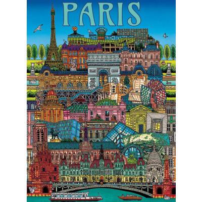 Bilde av Byens puls: Paris, 500 brikker