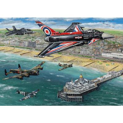 Bilde av Emeny: Flyoppvisning over Eastbourne, 1000 brikker