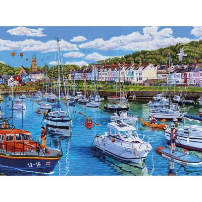 Bilde av Turner: Aberaeron, Cardigan Bay, 1000 brikker