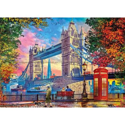 Bilde av Davison Kveldslys over Tower Bridge, 1000 brikker