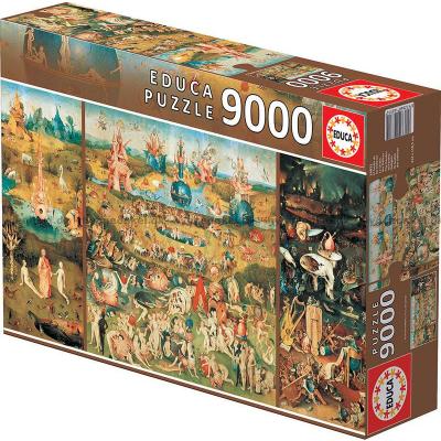 Bosch: Lystenes hage, 9000 brikker