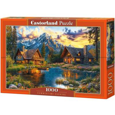 Kveldsstemning ved innsjøen, 1000 brikker