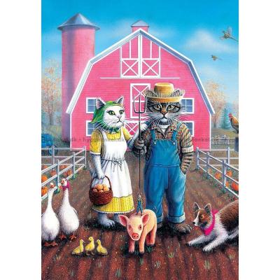 Kattene på gården, 260 brikker