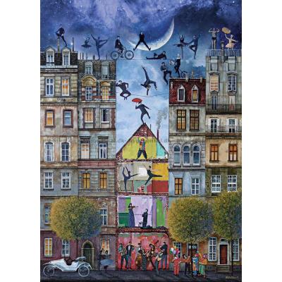 Gjøglernes gate, 500 brikker