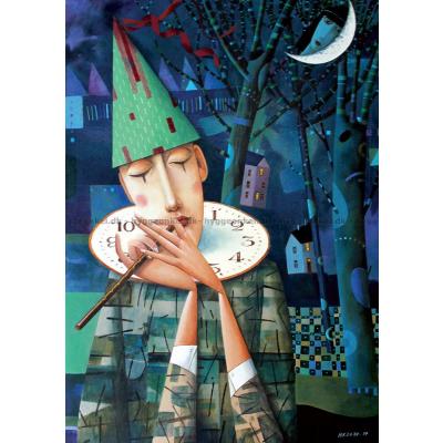 Tiden står stille, 500 brikker