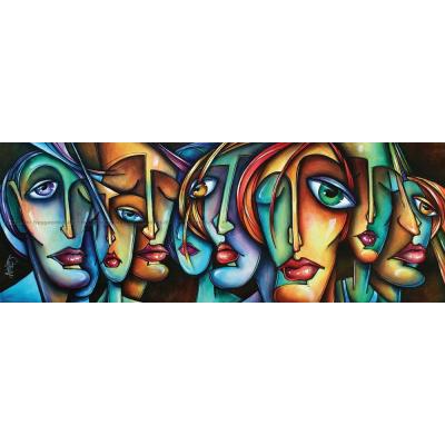 Uttrykksfulle øyne - Panorama, 1000 brikker