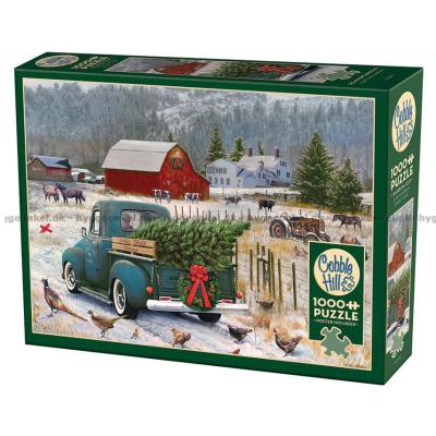 Giordano: Juletreet hentes hjem, 1000 brikker