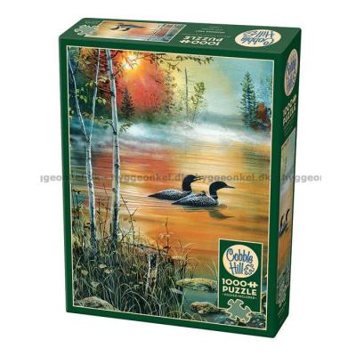 Hansel: Morgendis ved innsjøen, 1000 brikker