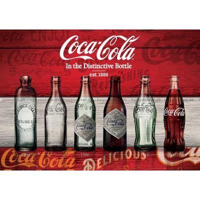 Coca Cola: Klassiske flasker, 1000 brikker
