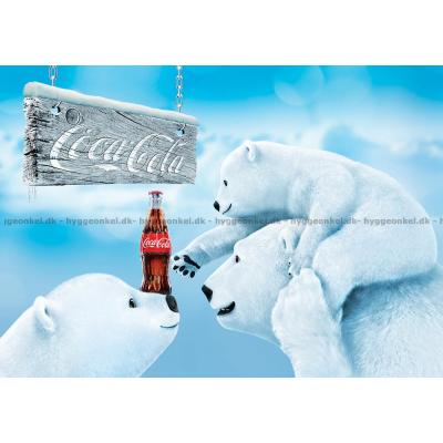 Coca Cola: Isbjørnfamilien, 1000 brikker