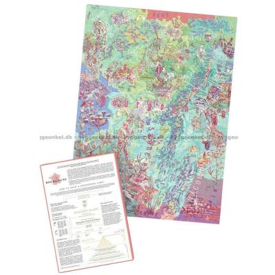 Bilde av Vin: Frankrike - Bourgogne, 1000 brikker