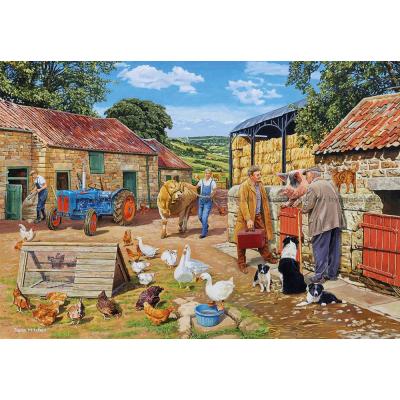 Bilde av T. Mitchell: Landlivets gleder, 4x500 brikker