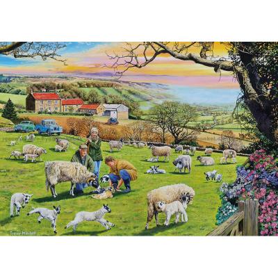 Bilde av T. Mitchell: Landlivets gleder, 4x500 brikker
