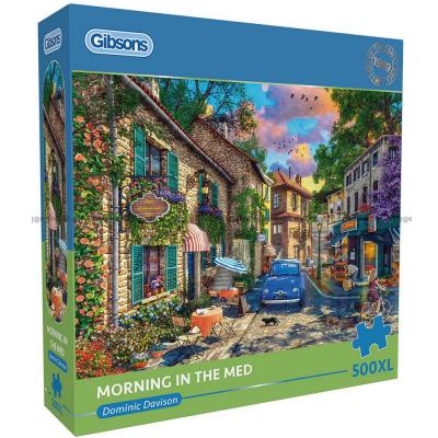 Davison: Morgen ved Middelhavet, 500 brikker