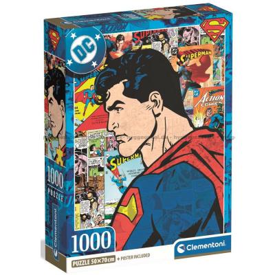 DC: Superman - Kraft og mot, 1000 brikker